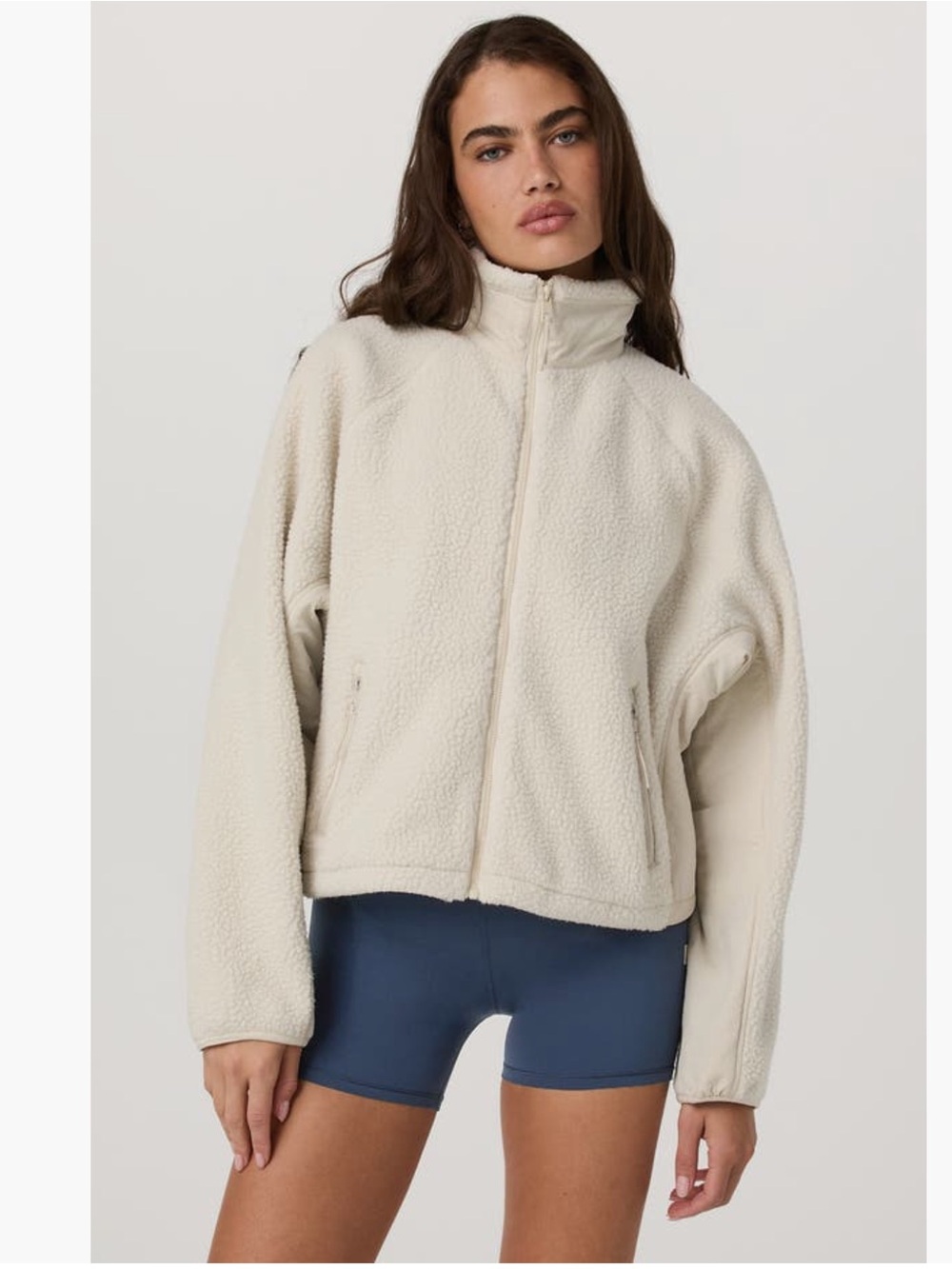 VUORI Alpine Full Zip Jacket | Bone | Size S - Picture 3 of 10